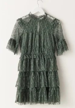 BUBBLEROOM Frill Lace Dress