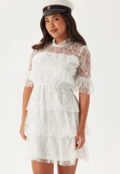 BUBBLEROOM Frill Lace Dress