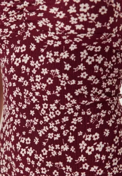 BUBBLEROOM Frill Maxi Dress