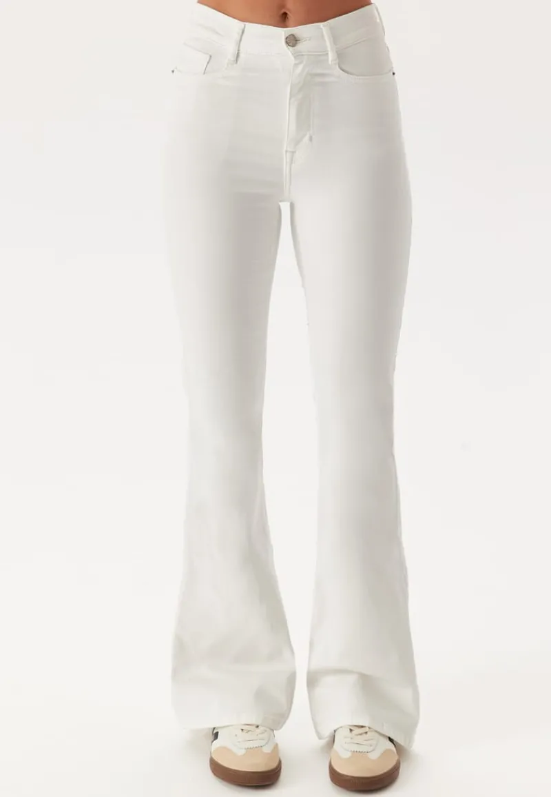 BUBBLEROOM High Flare Superstretch Jeans