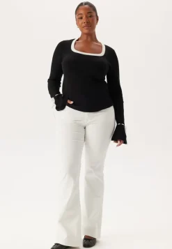 BUBBLEROOM High Flare Superstretch Jeans