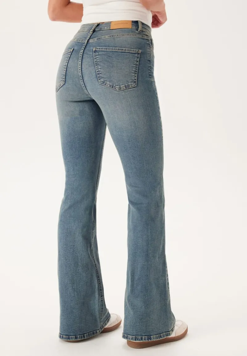 BUBBLEROOM High Flare Superstretch Jeans