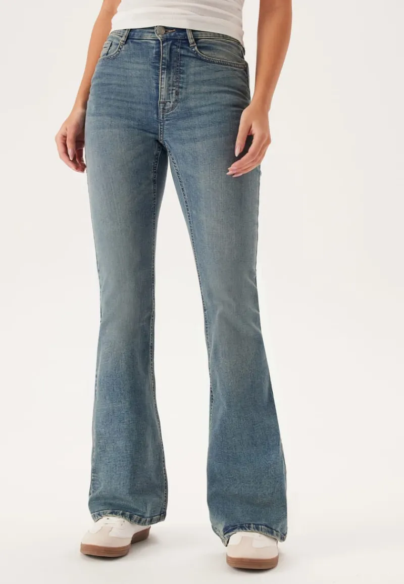 BUBBLEROOM High Flare Superstretch Jeans