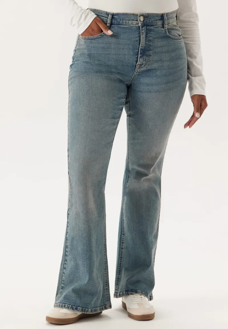 BUBBLEROOM High Flare Superstretch Jeans