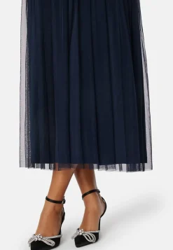 AngelEye High Neck Sequin Midi Dress