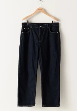BUBBLEROOM High Straight Ankle Jeans