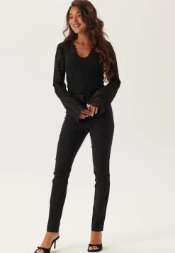 BUBBLEROOM High Waist Stretchy Trousers