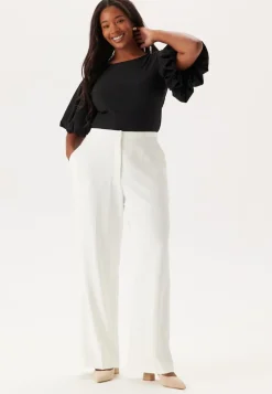 Happy Holly High Waist Wide Suit Pants