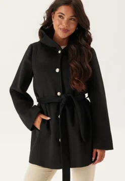 Chiara Forthi Hooded Wool Blend Coat