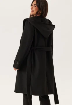 Happy Holly Hooded Wool Mix Coat