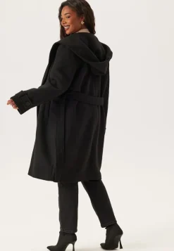 Happy Holly Hooded Wool Mix Coat