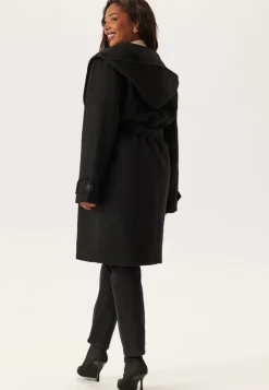 Happy Holly Hooded Wool Mix Coat