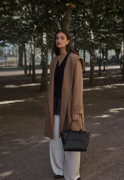 Happy Holly Hooded Wool Mix Coat