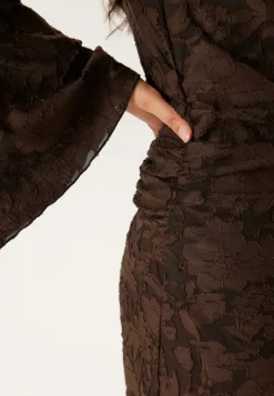 Bubbleroom Occasion Jacquard Stretch Short Dress