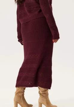Happy Holly Knit Skirt