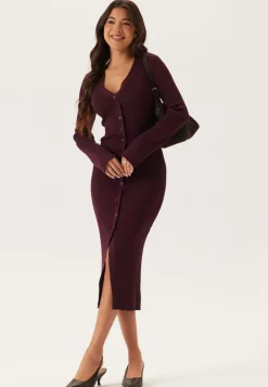 BUBBLEROOM Knitted Cardigan Dress