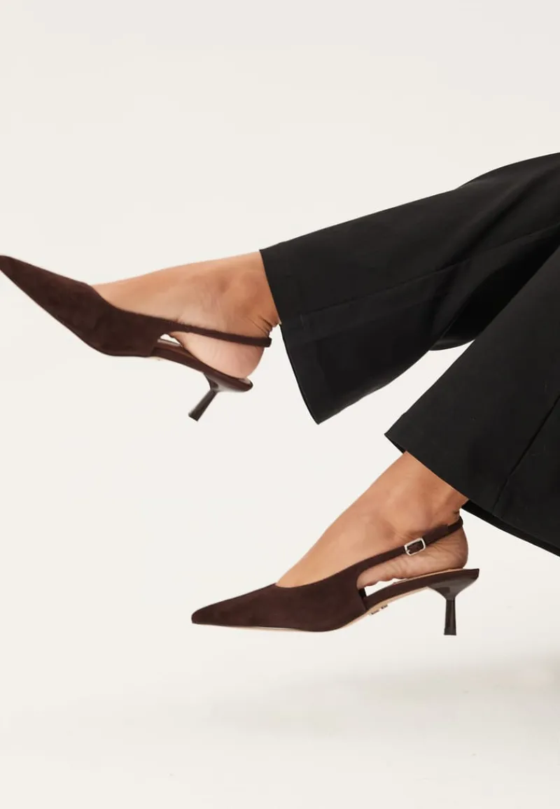 Steve Madden Korra Suede Slingback Sandal