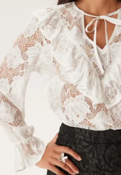 BUBBLEROOM Lace L/S Blouse