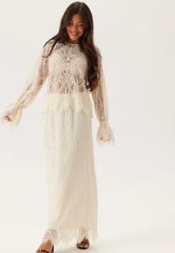 Emelie Olson X Bubbleroom Lace Maxi Skirt