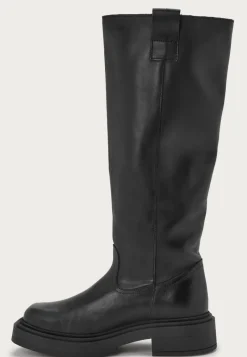 BUBBLEROOM Leather Knee High Boots