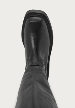 BUBBLEROOM Leather Knee High Boots