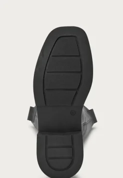 BUBBLEROOM Leather Knee High Boots