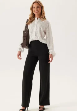 BUBBLEROOM Long Sleeve Button Blouse