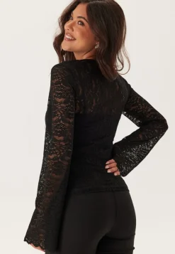 BUBBLEROOM Long Sleeve Lace Top