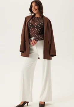 BUBBLEROOM Long Sleeve Mesh Top