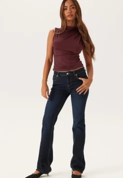 BUBBLEROOM Low Bootcut Flap Jeans