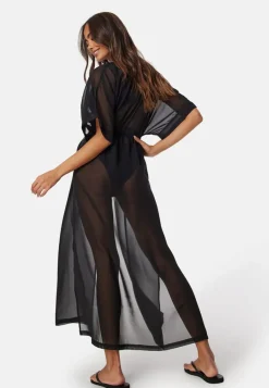 BUBBLEROOM Maxi Slit Beach Dress