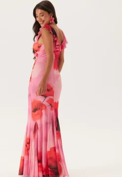 Bubbleroom Occasion Mermaid Mesh Gown