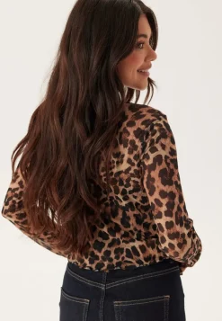 BUBBLEROOM Mesh Cardigan Top