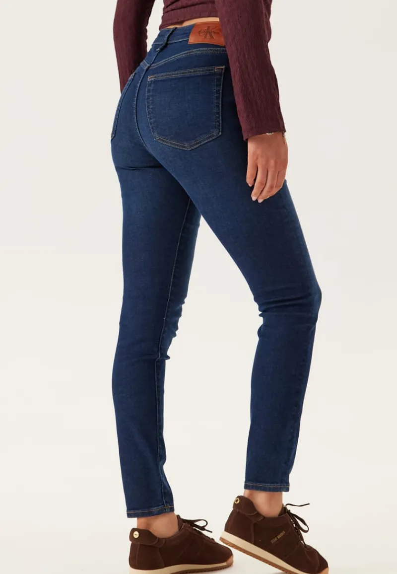 Calvin Klein Jeans Mid Rise Skinny Blue Orbit
