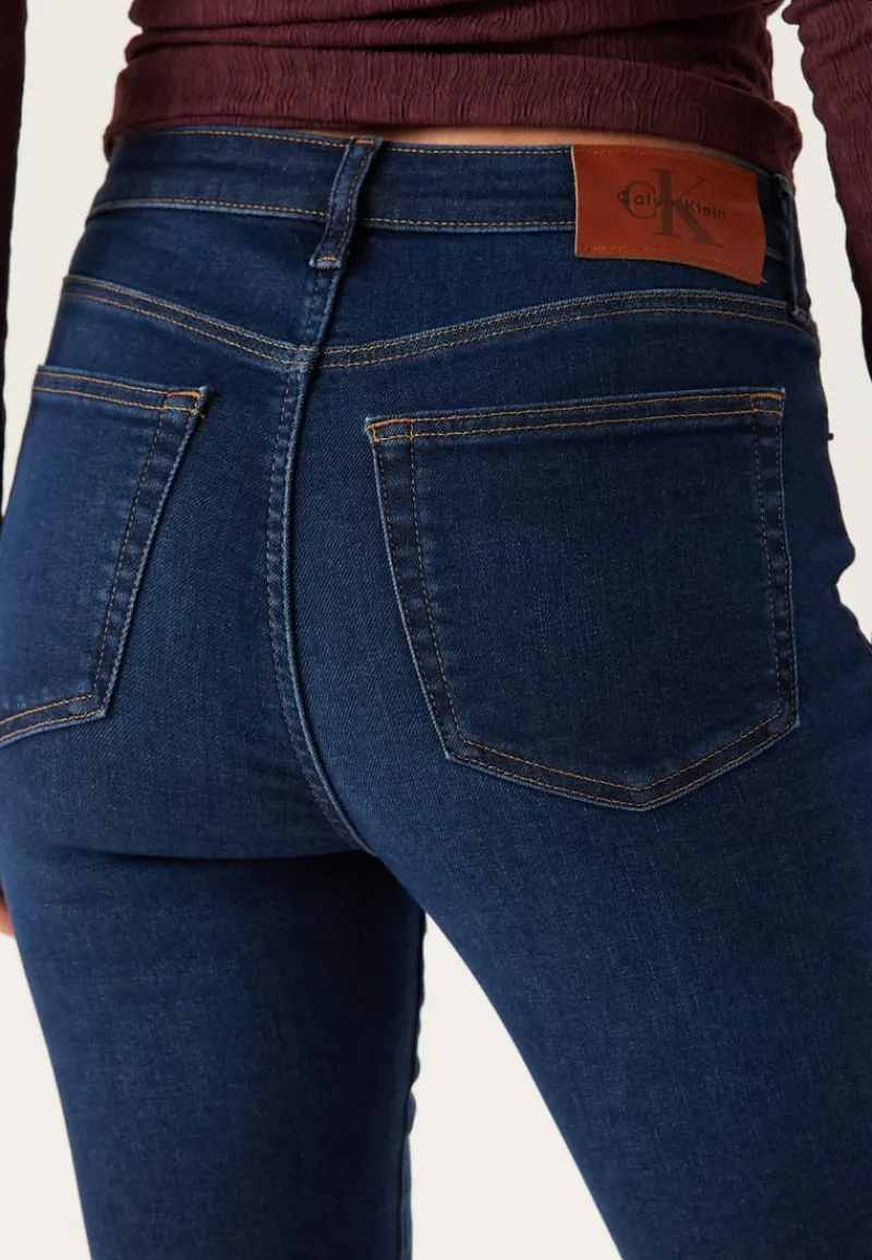 Calvin Klein Jeans Mid Rise Skinny Blue Orbit