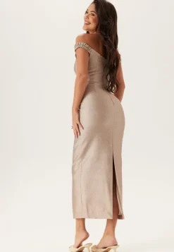 FOREVER NEW Mindy Bardot Ruffle Midi