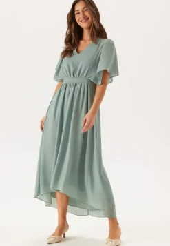 VILA Mirage 2/4 V-Neck Ankle Dress