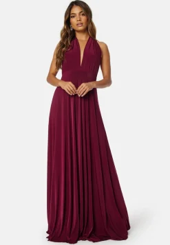 Goddiva Multi Tie Maxi Dress