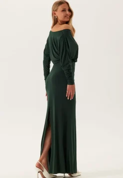 Goddiva Multi Way Long Sleeve Maxi Dress
