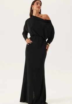 Goddiva Multi Way Long Sleeve Maxi Dress