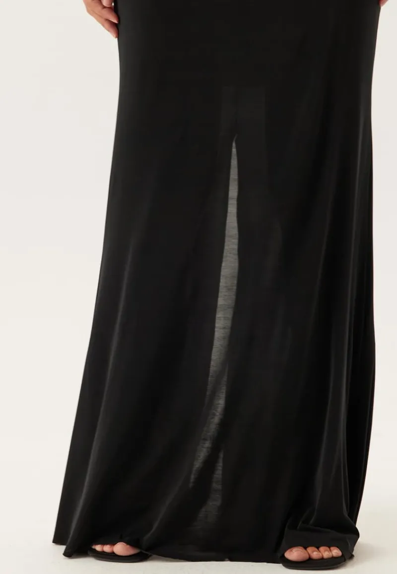 Goddiva Multi Way Long Sleeve Maxi Dress