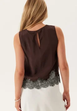 Object Collectors Item Objdalme Sl Lace Top