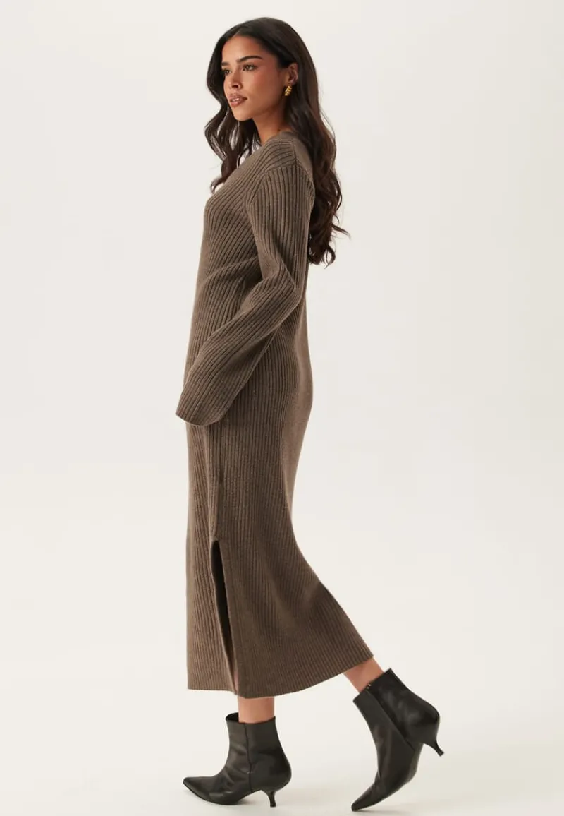 Object Collectors Item Objelva L/S RE V-NECK KNIT DRE