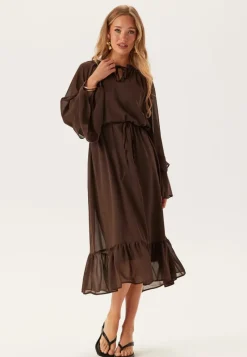 Object Collectors Item Objgina L/S RE V-NECK MIDI DRE