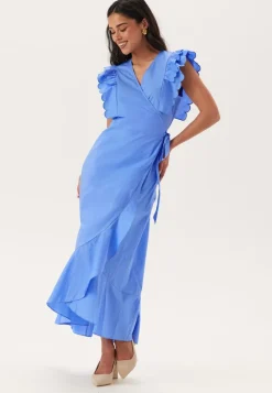 Object Collectors Item Objhope Papaya S/S WRAP DRESS