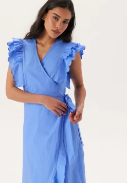 Object Collectors Item Objhope Papaya S/S WRAP DRESS