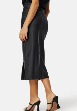 Object Collectors Item Objnaya Coated Mid Waist Skirt