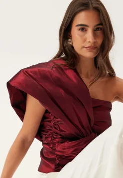 Bubbleroom Occasion One Shoulder Bow Top