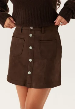 ONLY Onlamazing-stina Faux Suede Skirt