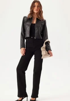 ONLY Onlamili L/S ZIP FAUX LEA JACK